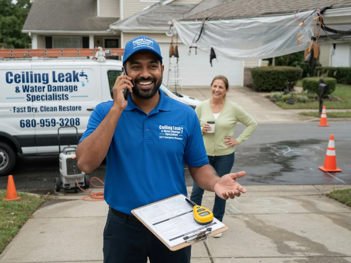 Ceiling Leak Cleanup Haverhill, IA FAQs